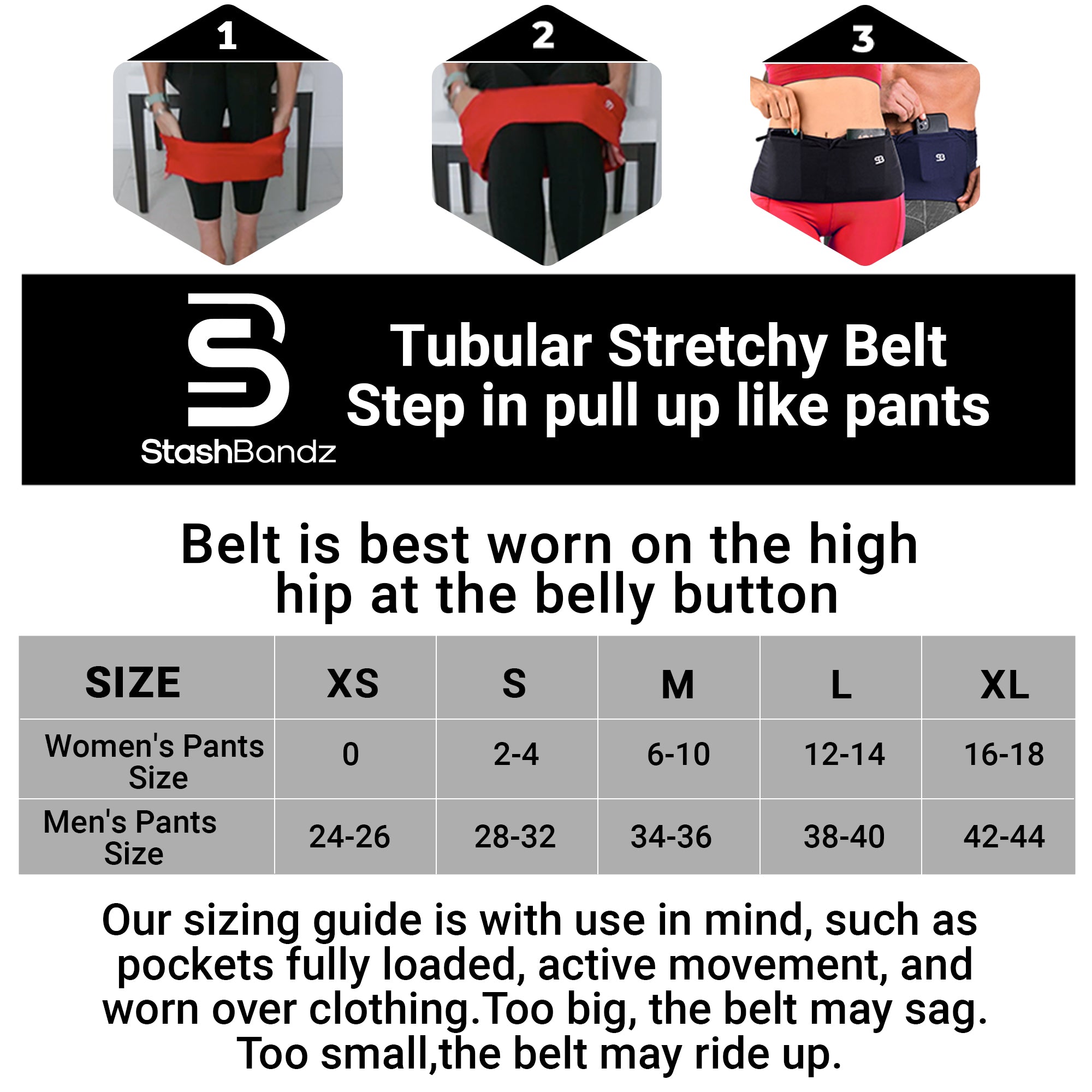 Running, Medical and Money Travel Belt