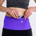 Load image into Gallery viewer, Purple Running, Medical and Money Travel Belt
