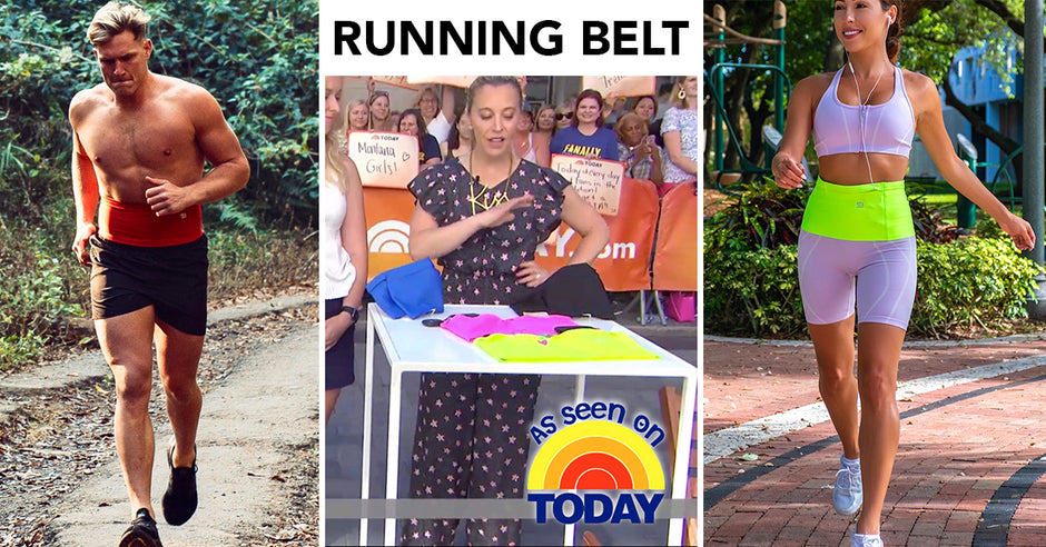 StashBandz running belt on The Today Show