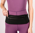 Load image into Gallery viewer, 3 Zipper Pocket Adjustable Fit Running/Travel Belt