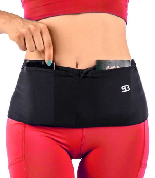 Black Running, Medical and Money Travel Belt