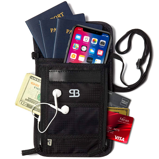 StashBandz RFID Neck Wallet