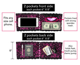 Lace Fanny Pack with Silicone Grip Strips