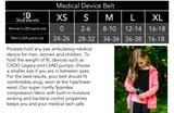 Unisex Infusion Pump Medical Device Belt